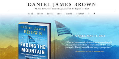 Daniel James Brown author