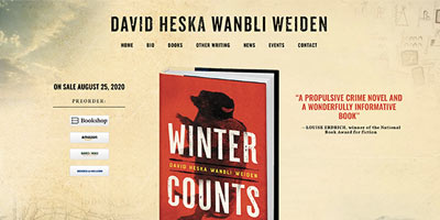 David Weiden author of Winter Counts